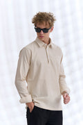 Cotton Henley Shirt