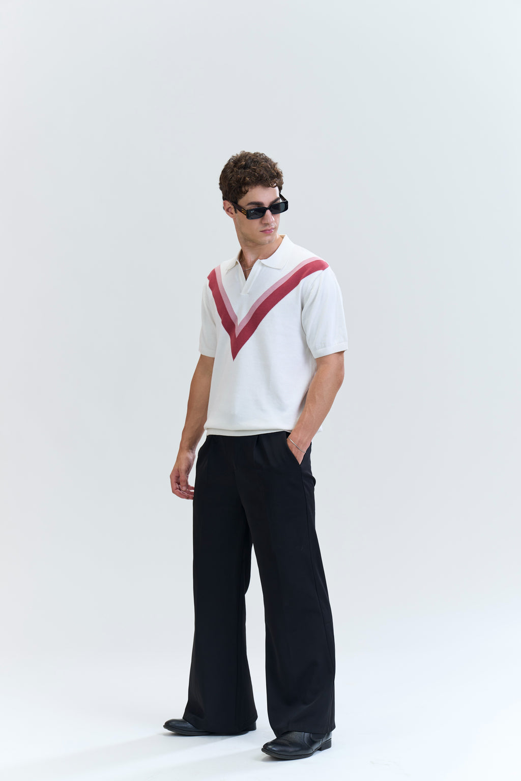 Regal Chevron Cotton Polo