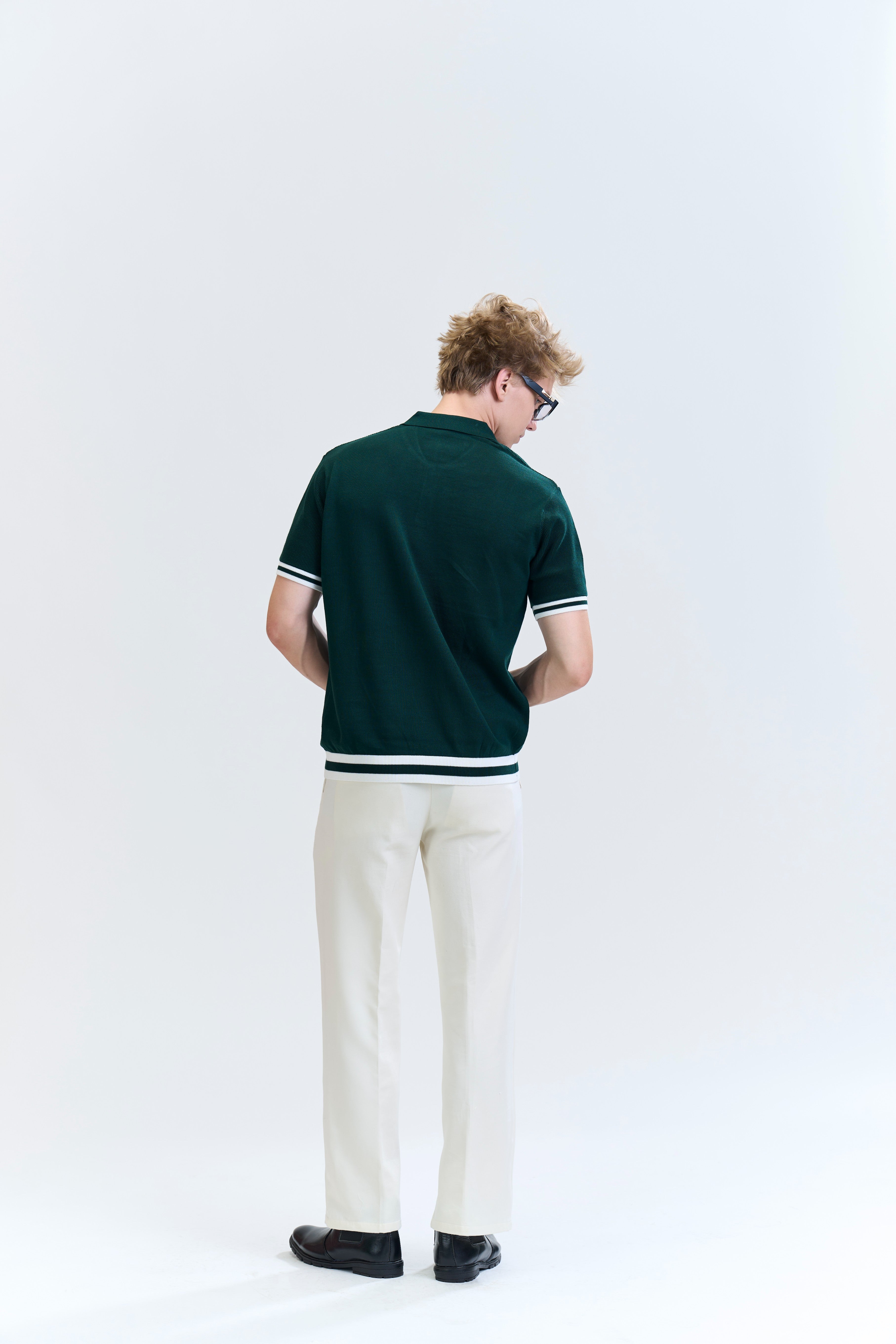 Classic Tipped Knit Polo