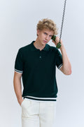 Classic Tipped Knit Polo