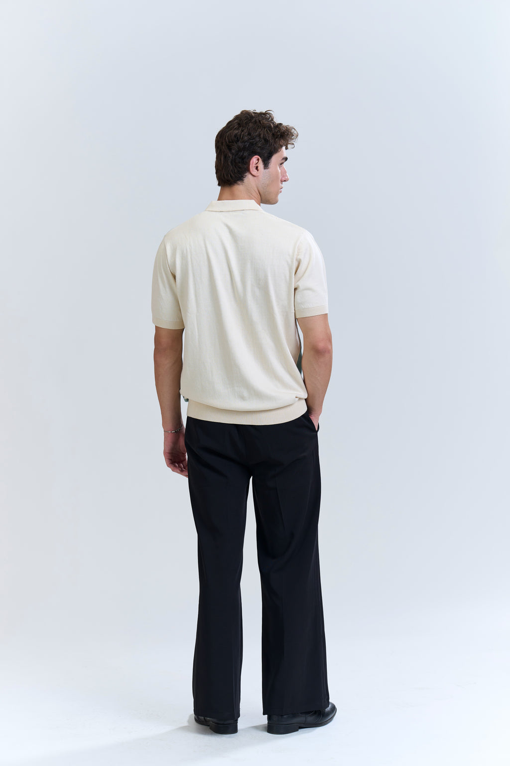 Vintage Argyle Panel Polo