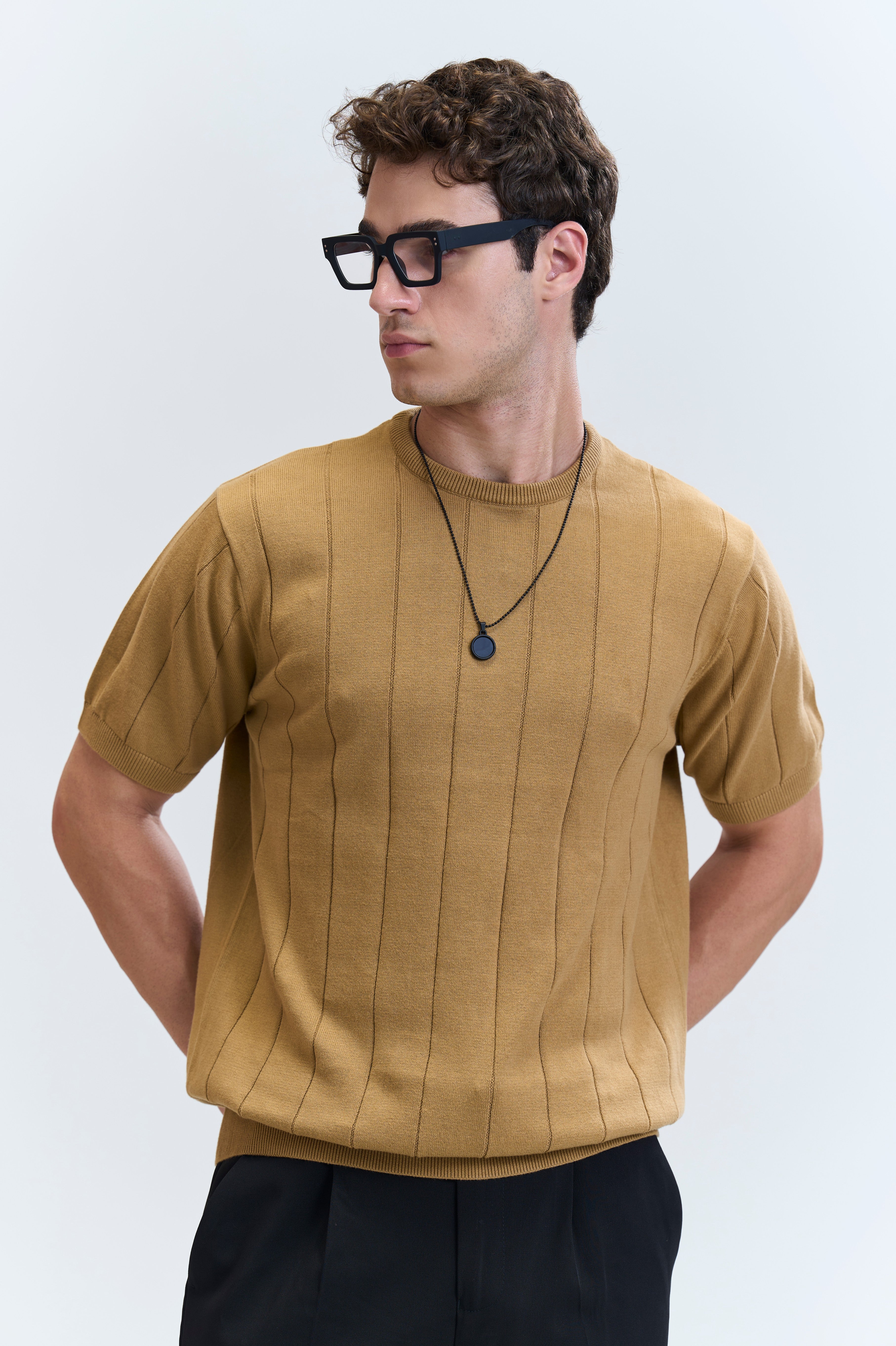 Old Money Textured Tee
